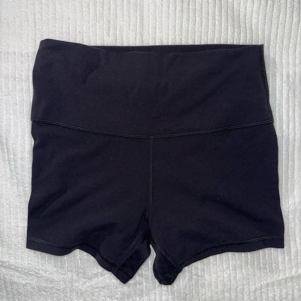 Lululemon Align High Rise Short 4” - Black - Size 8 - Picture 4 of 6
